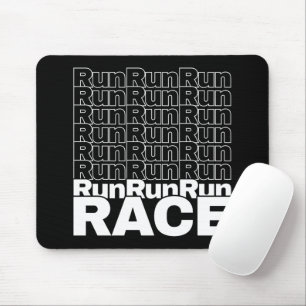 Mousepad Citação Motivacional para Corredor em Treinamento