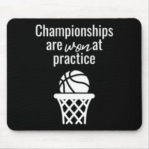 Mousepad Citação Motivada de Basquete