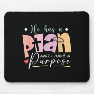 Mousepad Citação Motivativa Christian Ele Tem Um Plano Que