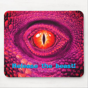 Mousepad Citação personalizada Moema do Dragão