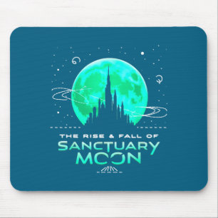 Mousepad Citação Retro Verde Ascensão e Queda de Santuário