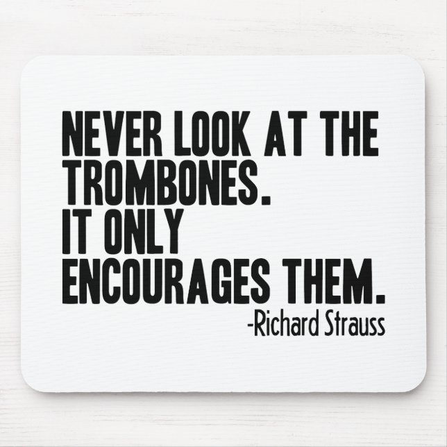 Mousepad Citação Trombone (Frente)