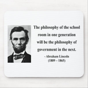 Mousepad Citações 11b de Abraham Lincoln