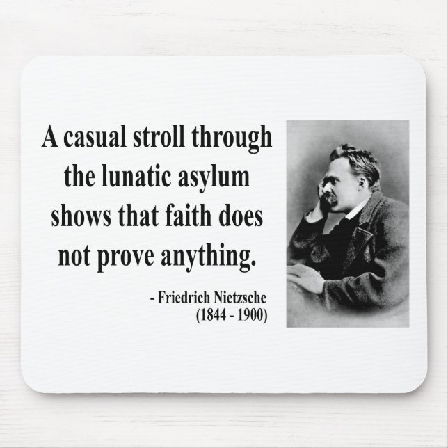 Mousepad Citações 1b de Nietzsche (Frente)