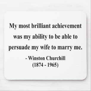 Mousepad Citações 6a de Winston Churchill