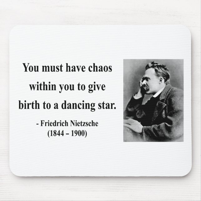 Mousepad Citações 6b de Nietzsche (Frente)