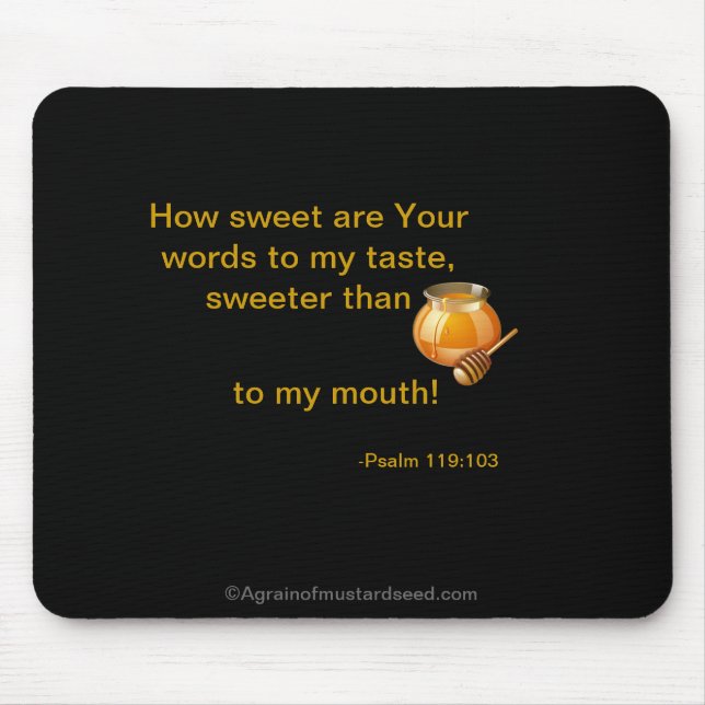 Mousepad Citações Cristãs (Frente)