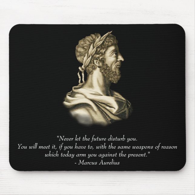 Mousepad Citações de Marcus Aurelius (Frente)