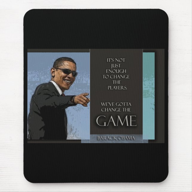 Mousepad Citações de Obama (Frente)