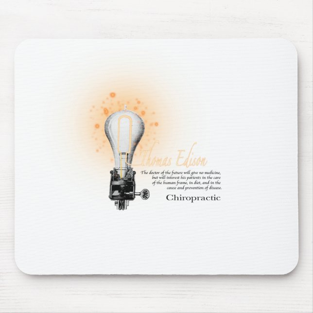 Mousepad Citações de Thomas Edison (Frente)