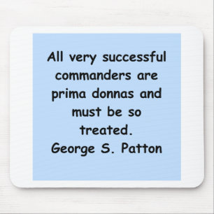 Mousepad citações do patton de george s