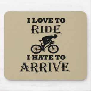 Mousepad citações engraçadas de ciclismo