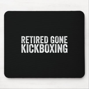 Mousepad Citações engraçadas de quem ama Kickboxing Muay Th