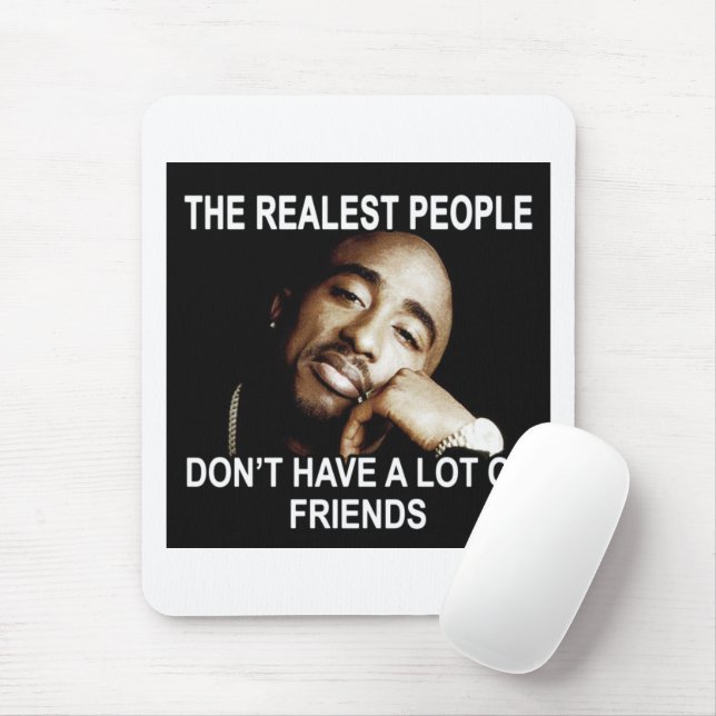 Mousepad Citações falsas de amigos (Com mouse)