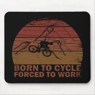 Mousepad citações inspiracionais de ciclismo