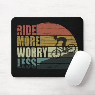 Mousepad citações inspiracionais de ciclismo