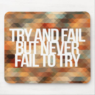 Mousepad Citações inspiradas e inspiradores