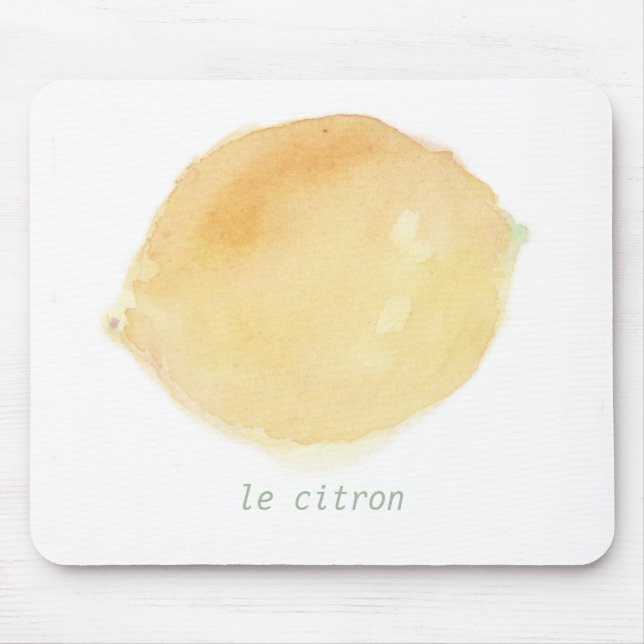 Mousepad citron (Frente)
