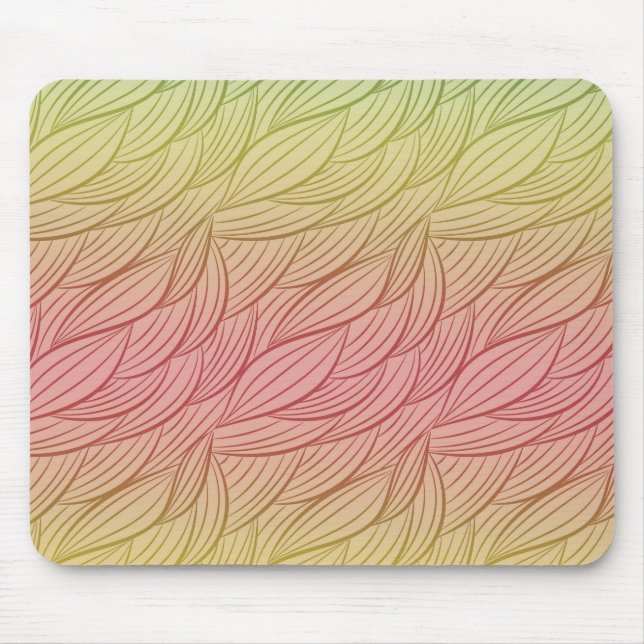 Mousepad Citrus Punch Ombre Abstrato (Frente)