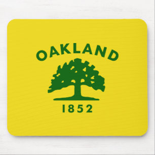 Mousepad City Flag of Oakland (Califórnia)