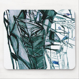 MOUSEPAD CITY SKETCHER WHITE