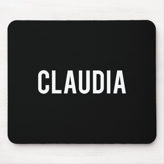 Mousepad Cla - Cool New Funny Name Fan Gift Tee  (Frente)