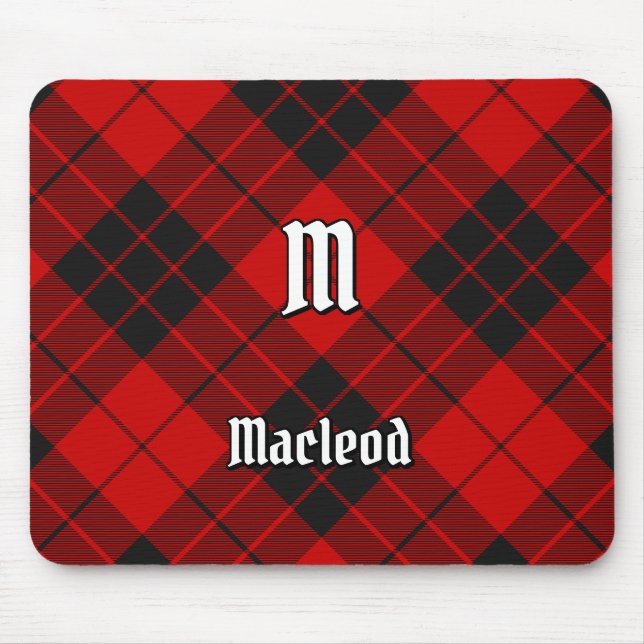 Mousepad Clã Macleod de Raasay Tartan (Frente)