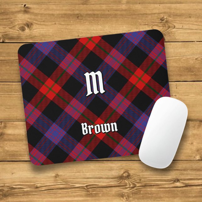 Mousepad Clan Brown Tartan (Criador carregado)