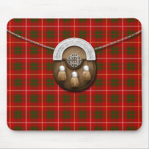 Mousepad Clan Bruce Tartan E Sporran