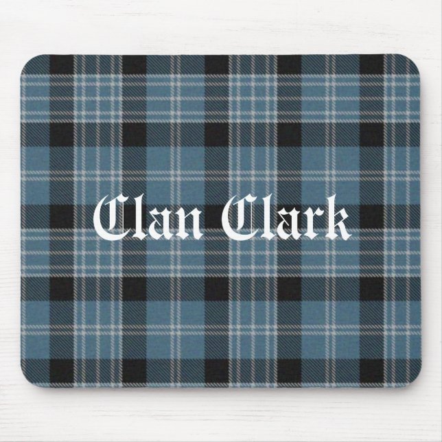 Mousepad Clan Clark Tartan (Frente)