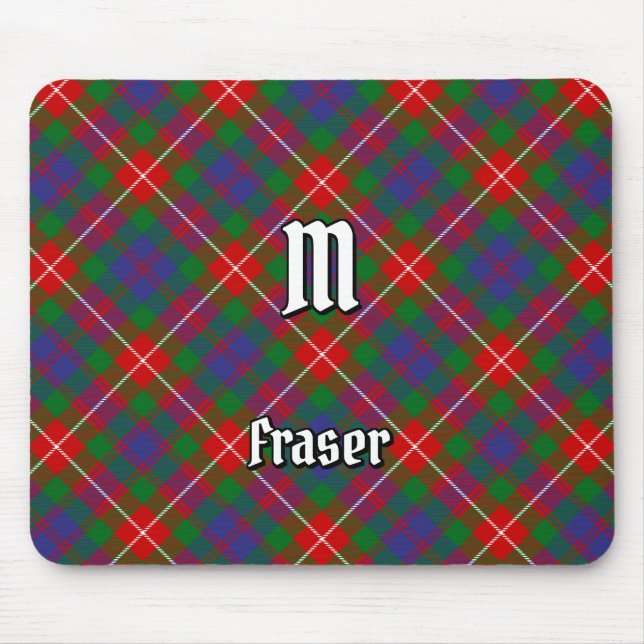 Mousepad Clan Fraser de Lovat Tartan (Frente)