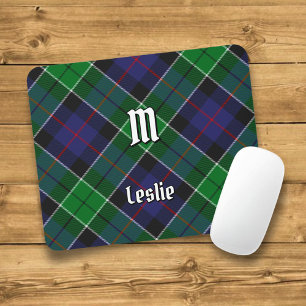 Mousepad Clan Leslie caçando Tartan