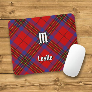 Mousepad Clan Leslie Red Tartan
