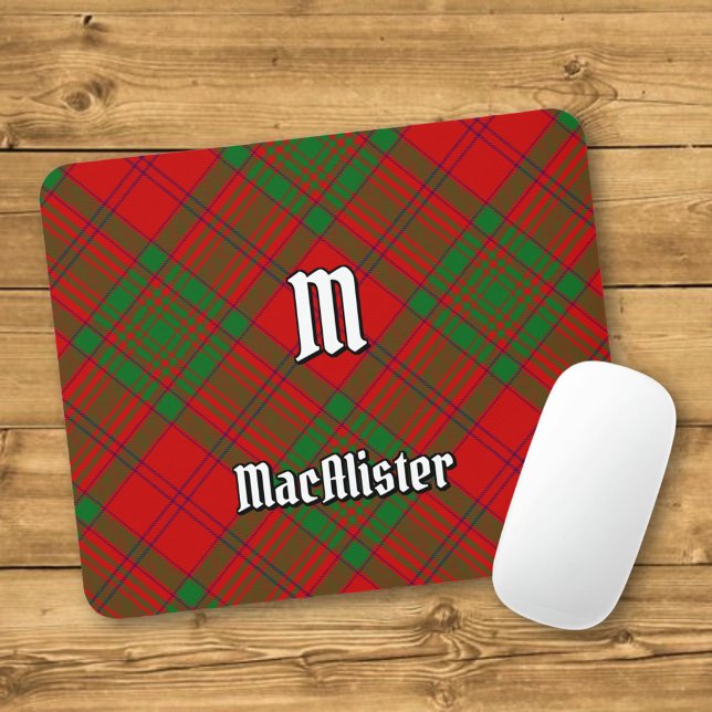 Mousepad Clan MacAlister de Glenbarr Tartan (Criador carregado)