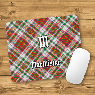 Mousepad Clan MacAlister Vestir a proteção do mouse Tartan