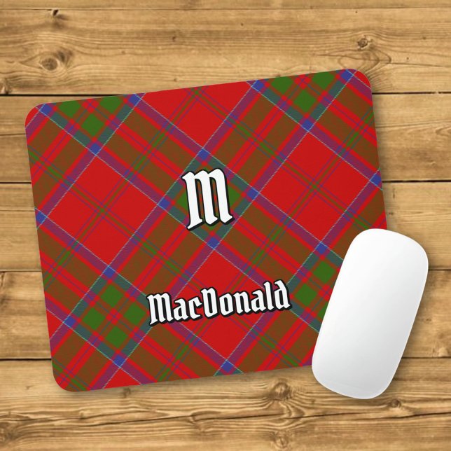 Mousepad Clan MacDonald do mouse Keppoch Tartan (Criador carregado)