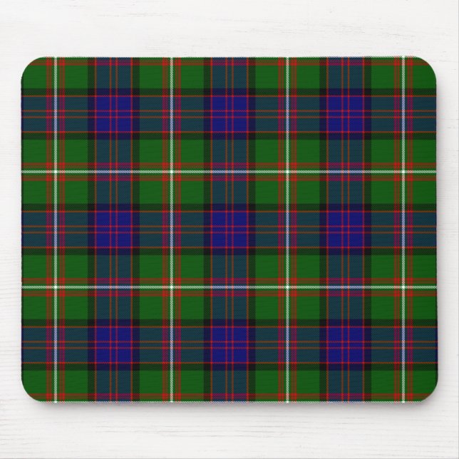 Mousepad Clan MacDonald escocês de Clanranald Tartan (Frente)