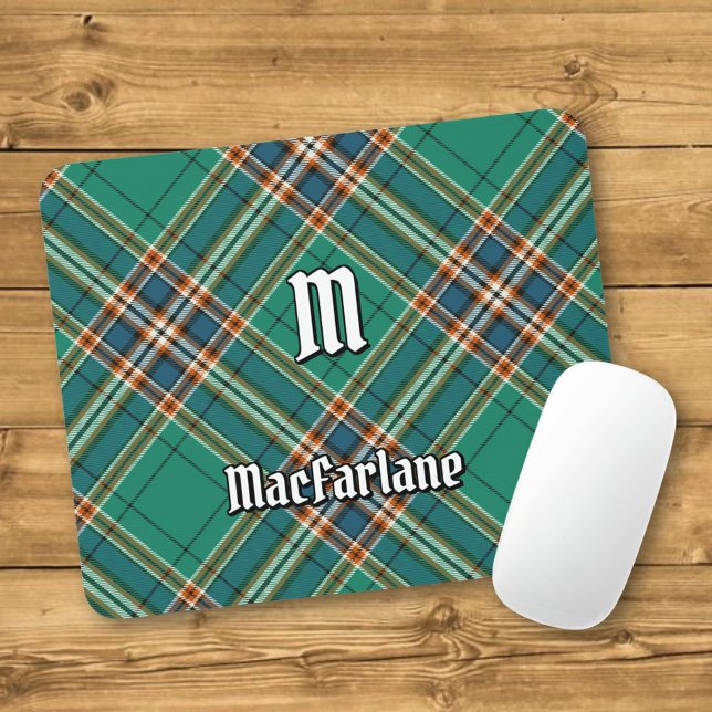 Mousepad Clan MacFarlane Caça Antigo Tartan (Criador carregado)