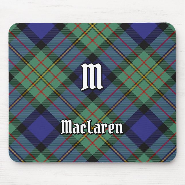 Mousepad Clan MacLaren Tartan (Frente)