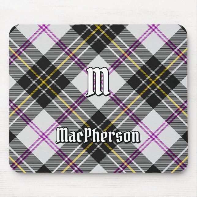 Mousepad Clan MacPherson Vestir o Mouse Tartan (Frente)