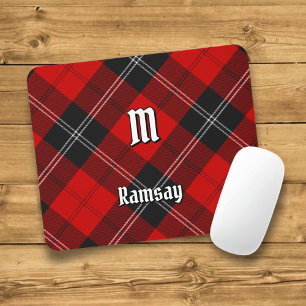 Mousepad Clan Ramsay Red Tartan