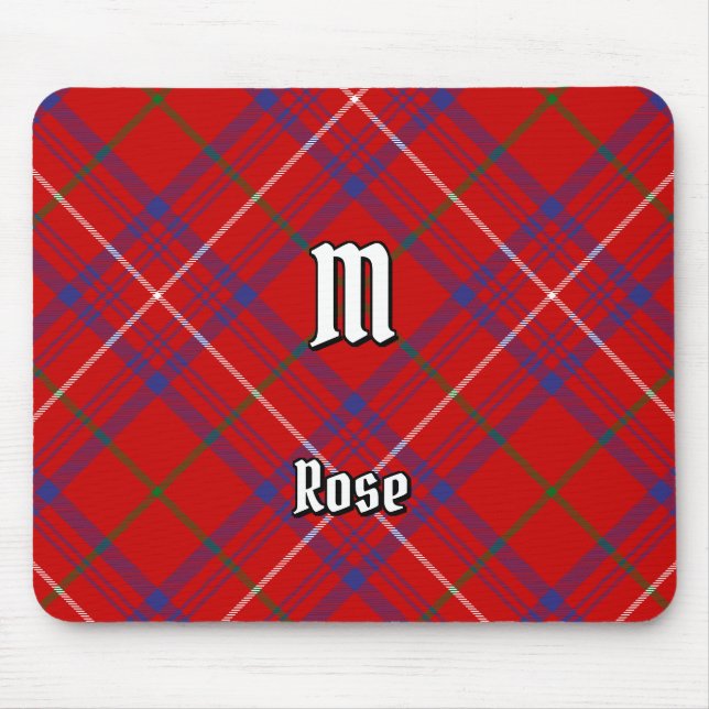 Mousepad Clan Rosa Tartan (Frente)
