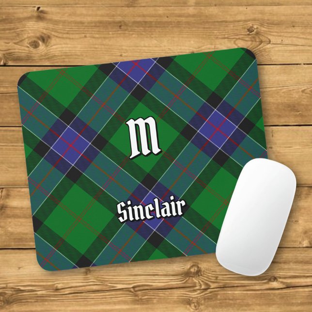Mousepad Clan Sinclair caçando Tartan (Criador carregado)