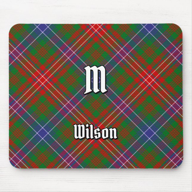Mousepad Clan Wilson Modern Tartan (Frente)