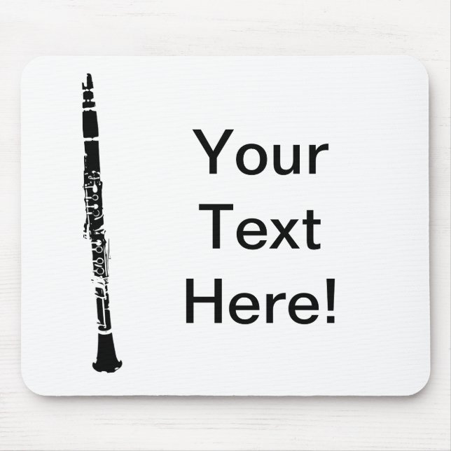 Mousepad Clarinet Personalizado (Frente)