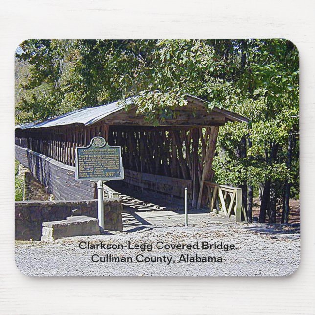 Mousepad Clarkson Covered Bridge Alabama (Frente)