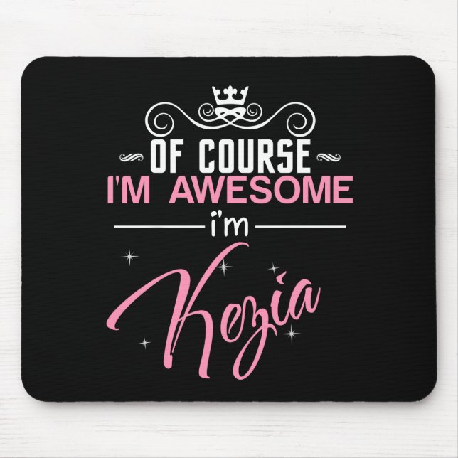 Mousepad Claro que sou incrível, sou Kezia (Frente)