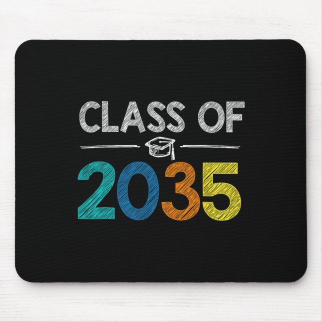 Mousepad Classe De 2035 Primeiro Dia De Ensino Escolar (Frente)