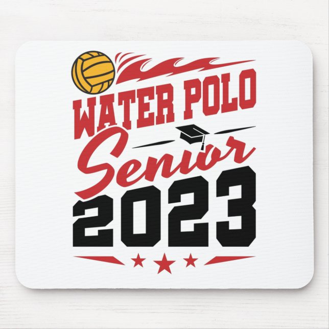 Mousepad Classe de Mais velho de Polo Aquático de 2023 (Frente)