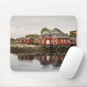Mousepad Classic Red Boat Bouses Noruega